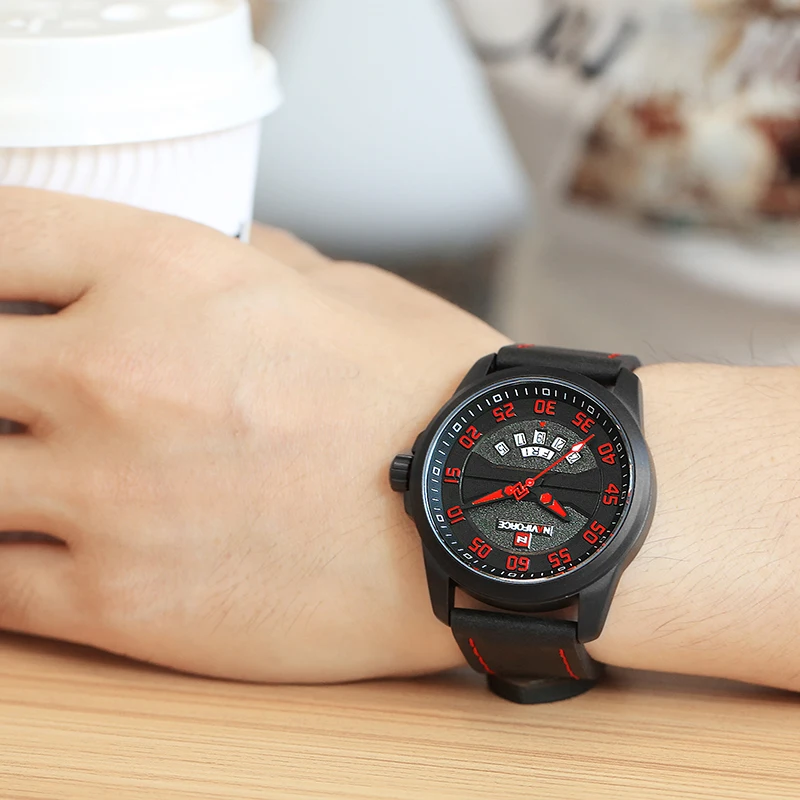 Часы NAVIFORCE мужские спортивные кварцевые водонепроницаемые|masculino|masculinos relogiosmasculino