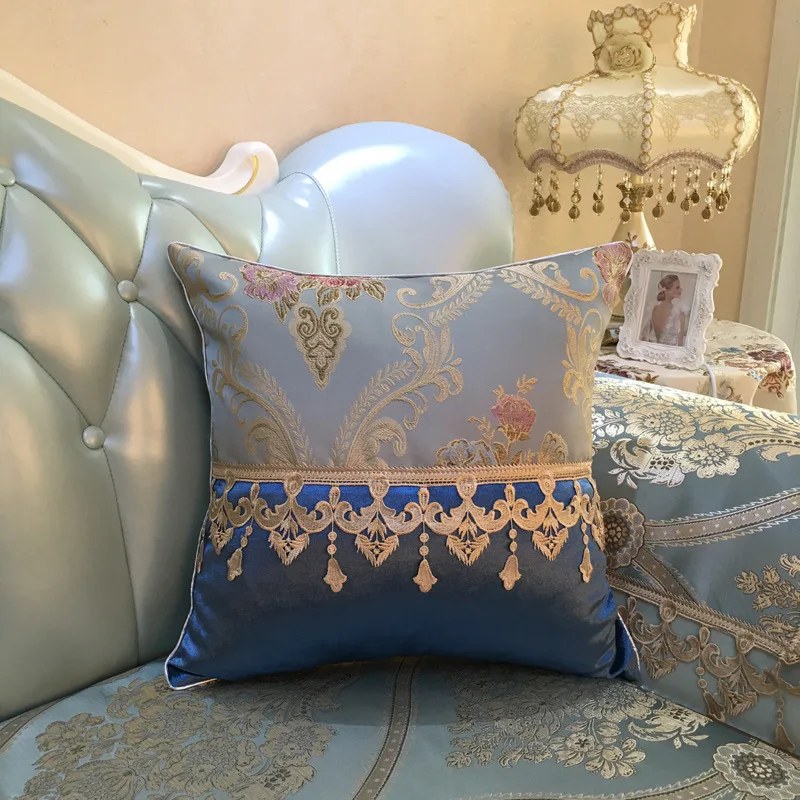 Embroidered lace Pillow Case Home Living Room Comfortable Ho