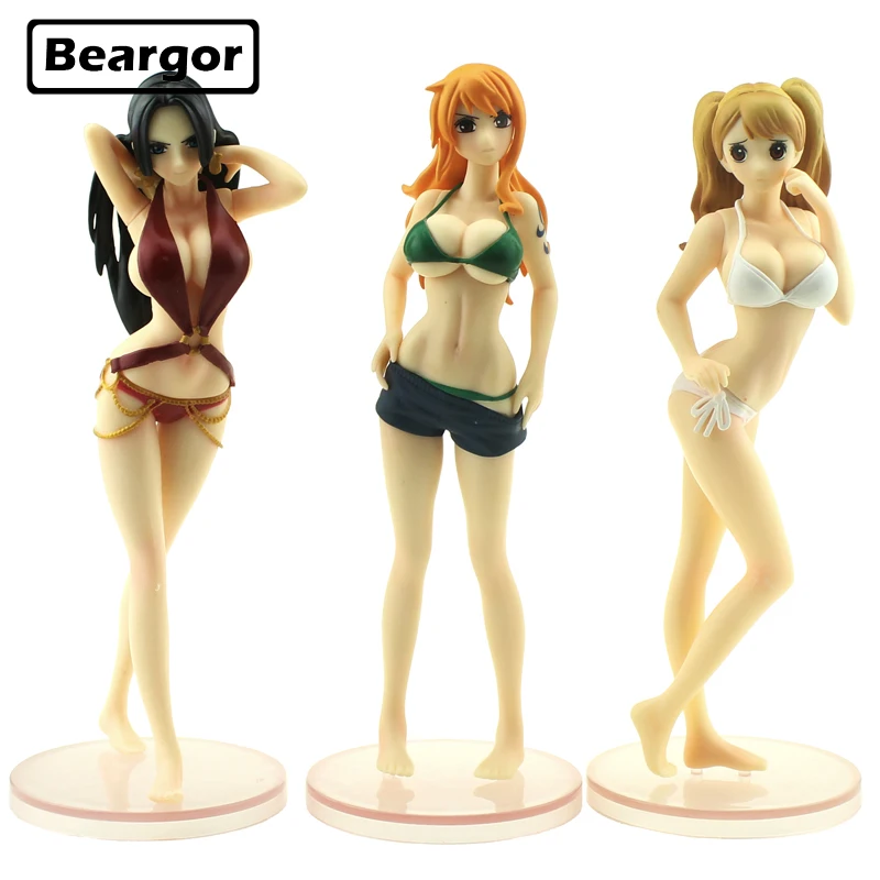 7 5 &quotone piece Аниме Boa Hancock Nami Pudding GP бикини ver. Предусмотрена 19 см милая фигурка