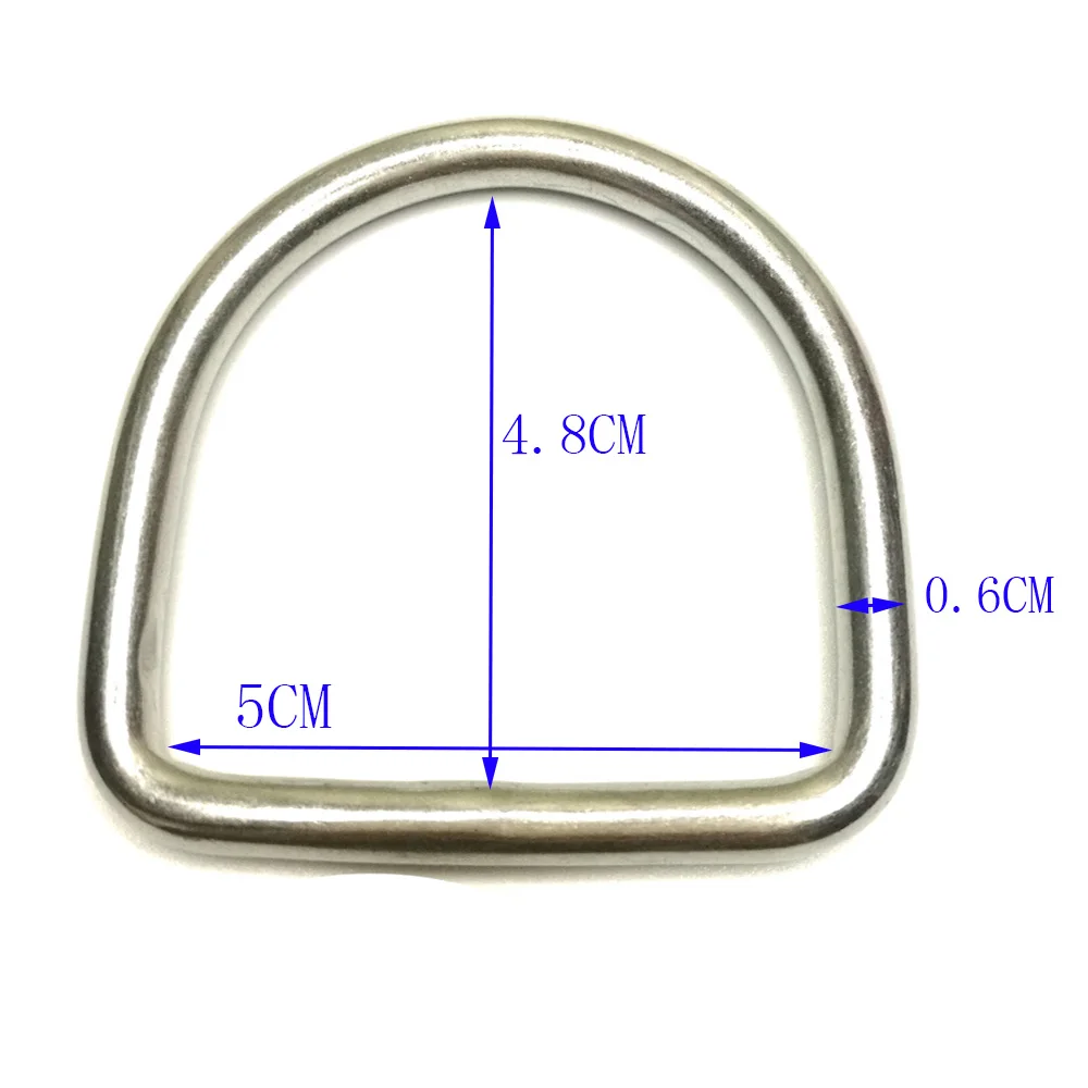 D образное кольцо для подводного плавания из нержавеющей стали 316|Бассейн и