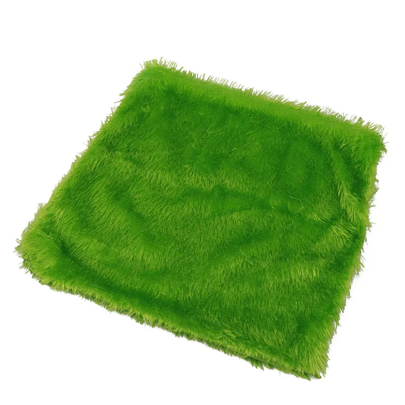 green Мягкие Плюшевые Чехлы для подушек из искусственного меха, Декоративные Чехлы для подушек для дома, подушки для дивана, автомобиля, стула, отеля, домашний чехол для подушек Q971270 - Цвет: green