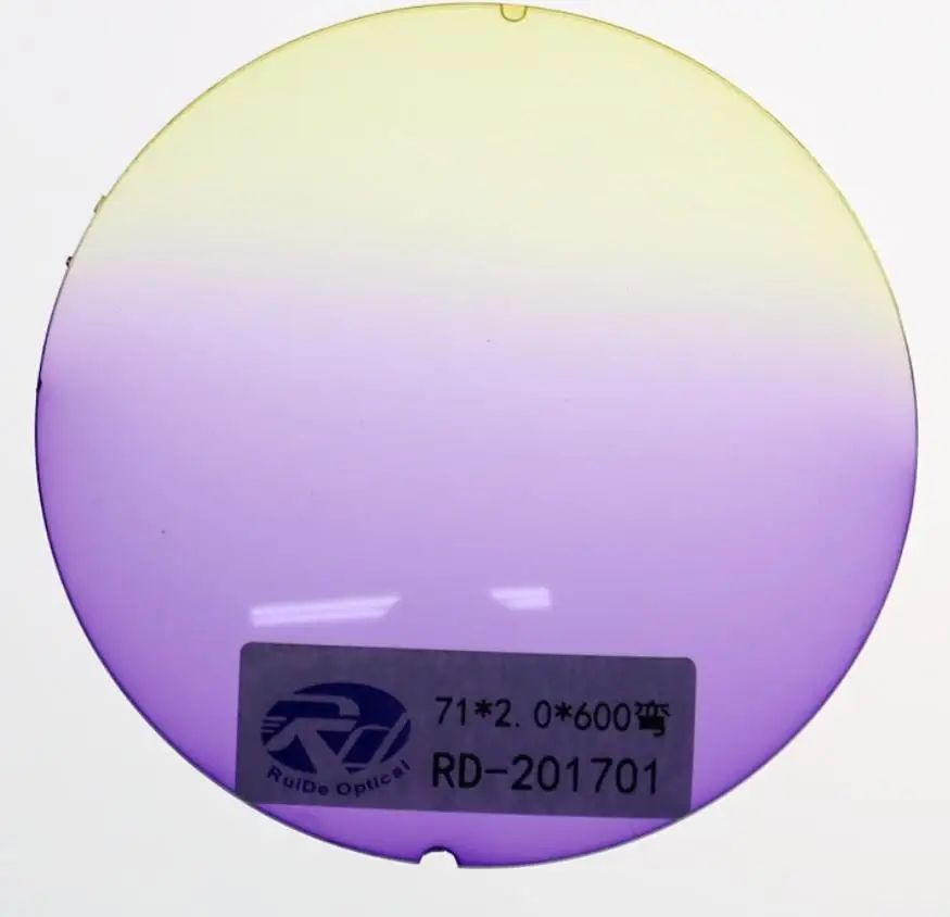 SPEIKE индивидуальные тонированные линзы по рецепту uncut CR39 радужные линзы UV400 защита антибликовые линзы для близорукости линзы для чтения