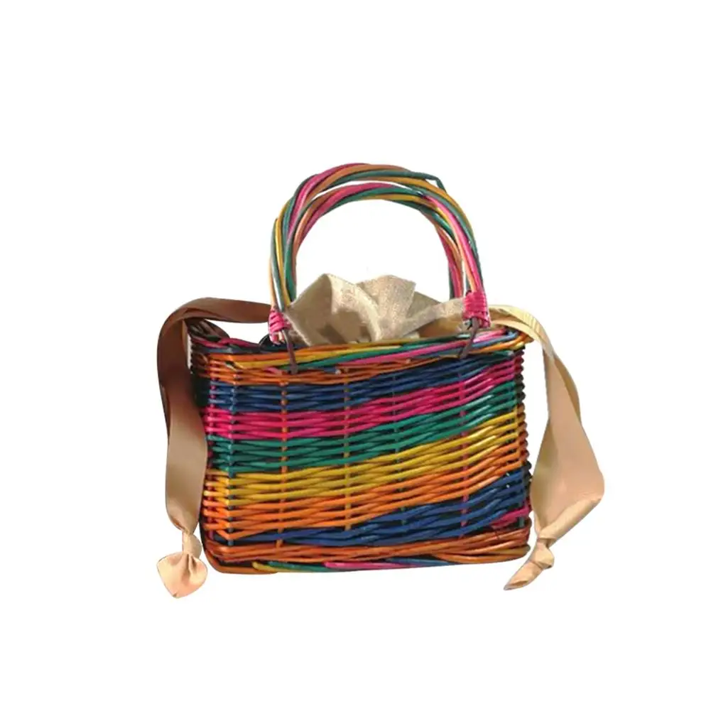 1 шт. плетеная Сумка для пикника|Сумки пикника| |