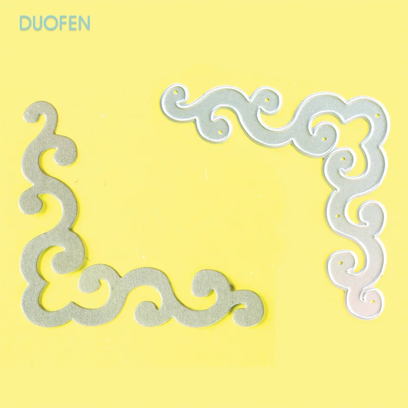 1 шт. трафарет в европейском стиле для украшения углов штамп резки металла