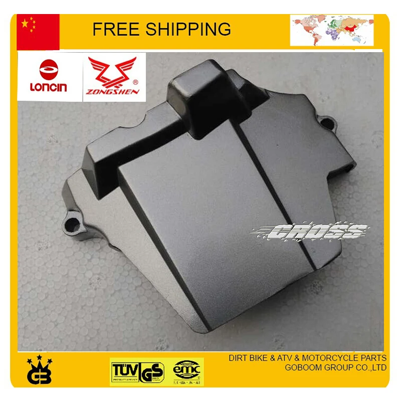 Loncin CB250 250cc передняя Звездочка двигателя левая магнитная катушка статора Крышка Zongshen shineray lifan dirt bike ATV QUAD