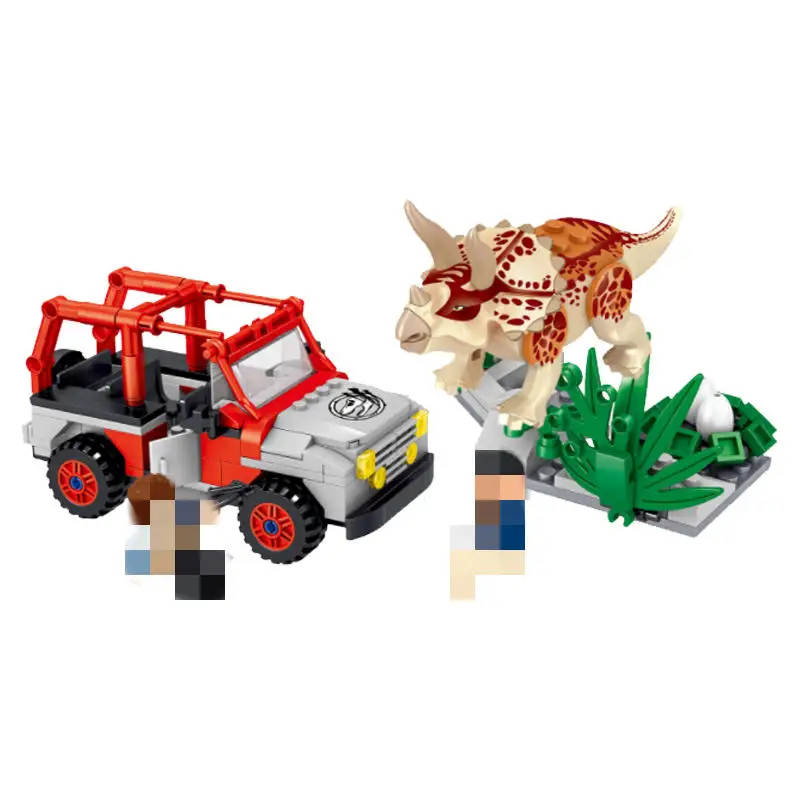 Парк Юрского периода серии indominius Rex Echo diloposaurus Pterosauria Tyrannosaurus строительные блоки игрушки Юрский Мир