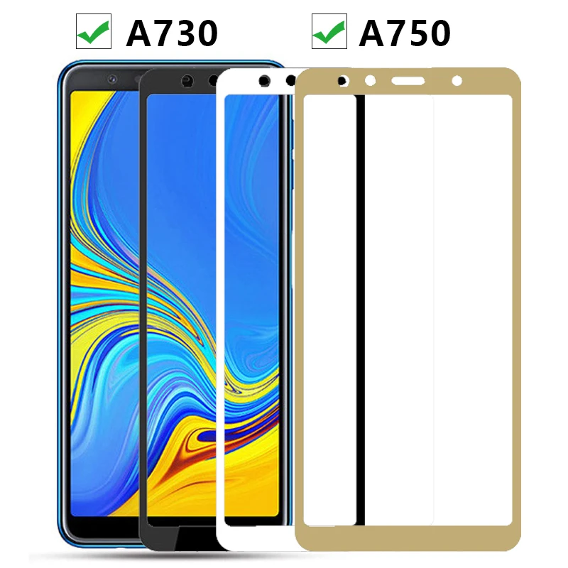 Защитное стекло для Samsung A7 2018 A750 A730 закаленное Защита экрана Galaxy A 7 7a A72018 750 730