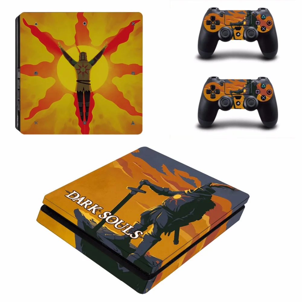 Игры Dark Souls PS4 тонкий переводная картинка наклейка для Sony PlayStation 4 консоли и 2