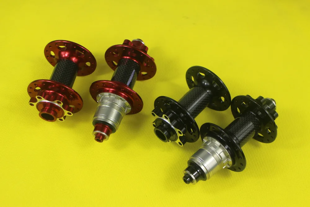 Powerway M64 Углеродные ступицы дисков для горного велосипеда 32 отверстия спереди M15 15