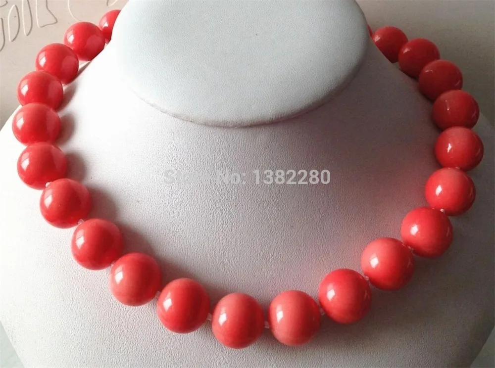 

women Fashion Jewelry shipping Fashion 2015 Seductive ! 14mm sea shells pearl necklace 18 inches Beautiful women jewelry JT