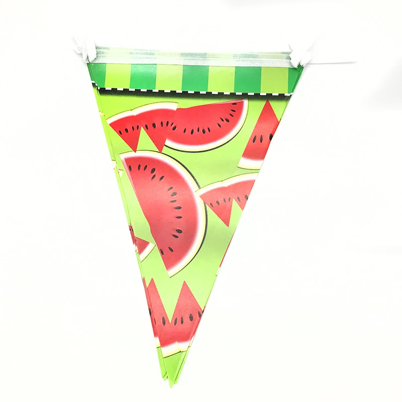 10 шт. арбузный тематический баннер Детские вечерние баннеры с арбузом