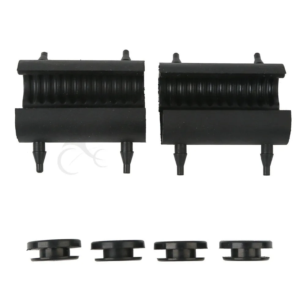 Резиновая втулка для мотоцикла опорная Подушка сиденье Harley Touring Street Glide Black FLT FLHT