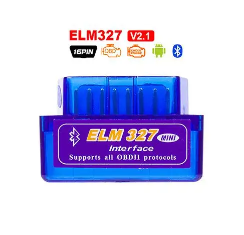 Супер Мини ELM327 Bluetooth V2.1 OBD 2 Автомобильный диагностический инструмент ELM 327 1 obd2
