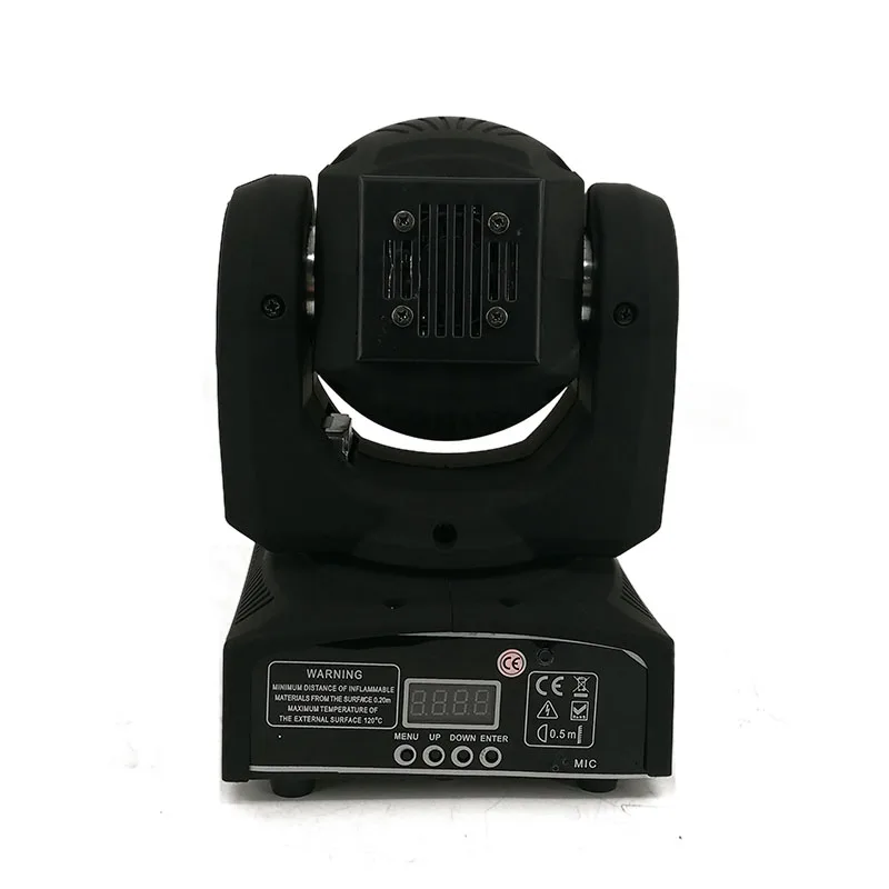 2 шт./лот, 30 Вт Светодиодный светильник Gobo Spot moving head DMX512 Disco вечерние DJ Club effect светильник ing