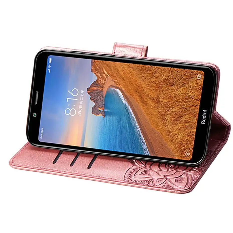 Redmi 7A PU кожаный флип чехол для Xiaomi Redmi 7A кошелек кожаный чехол для телефона Xiaomi Redmi 7A 3D бабочка кошелек Чехол