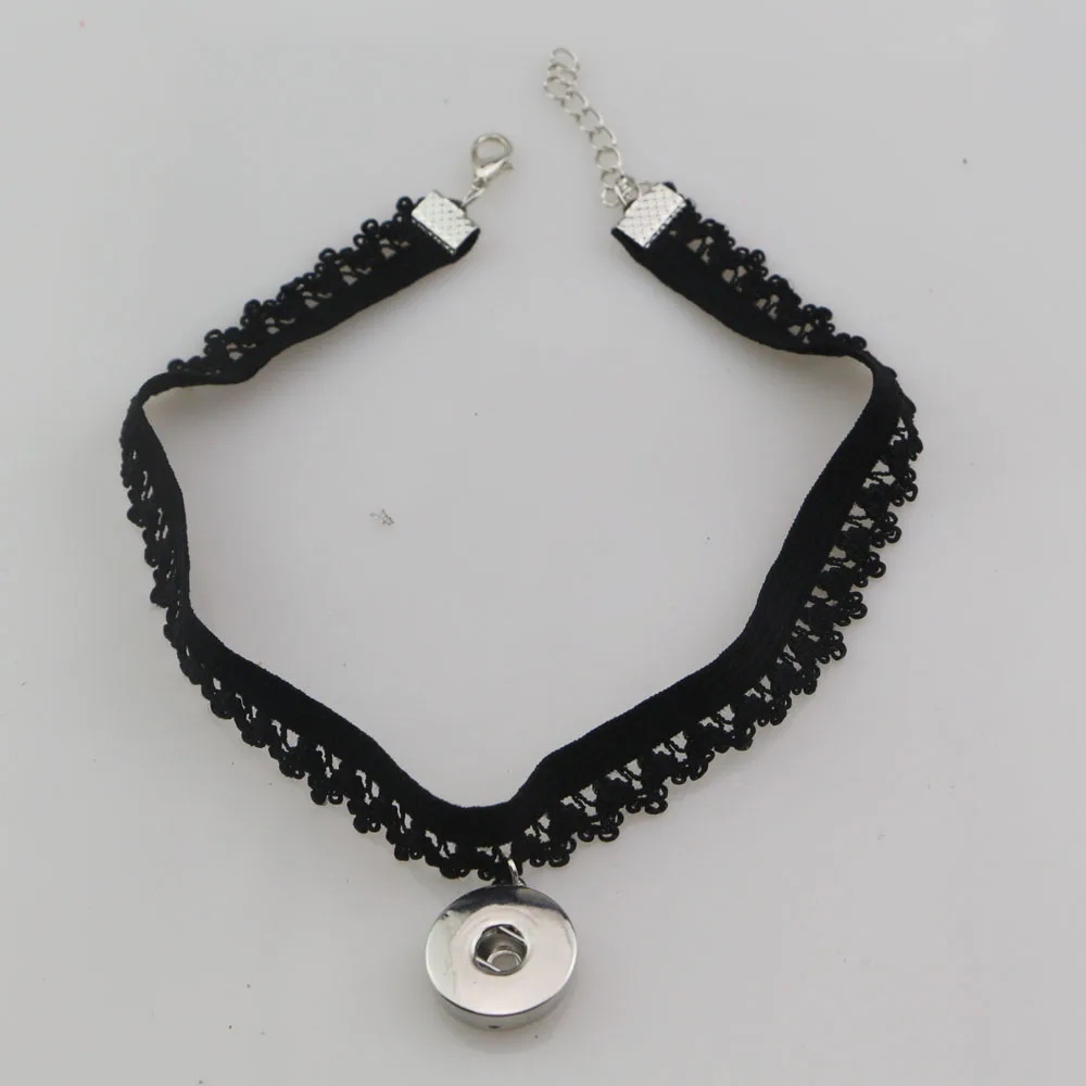 1 шт. Новинка панк Черное Кружевное колье ожерелье Torques женский воротник