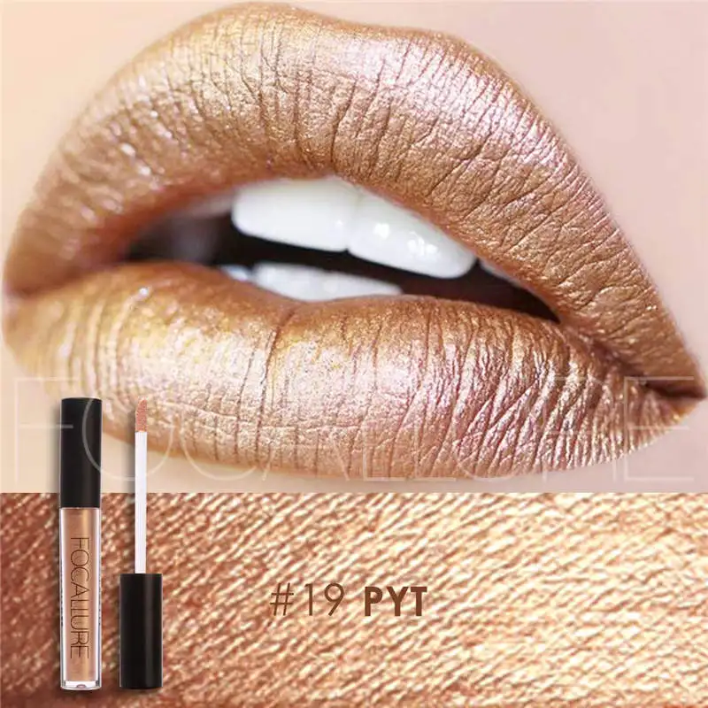 Focallure Matte губная помада, 25 цветов, водостойкая, для женщин, сексуальные губы, макияж, жидкая помада для губ, высокое качество, блеск для губ, обнаженные губные помады - Цвет: FA24-19