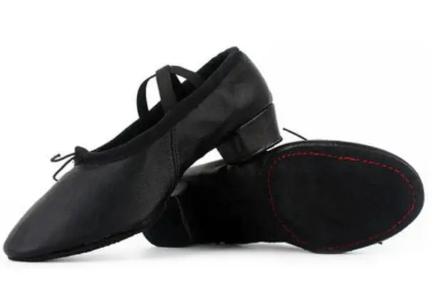 Leather Practice Dance Shoes Teacher Teaching Dance Shoes Ballet Shoes With Heels Discount Wholesale