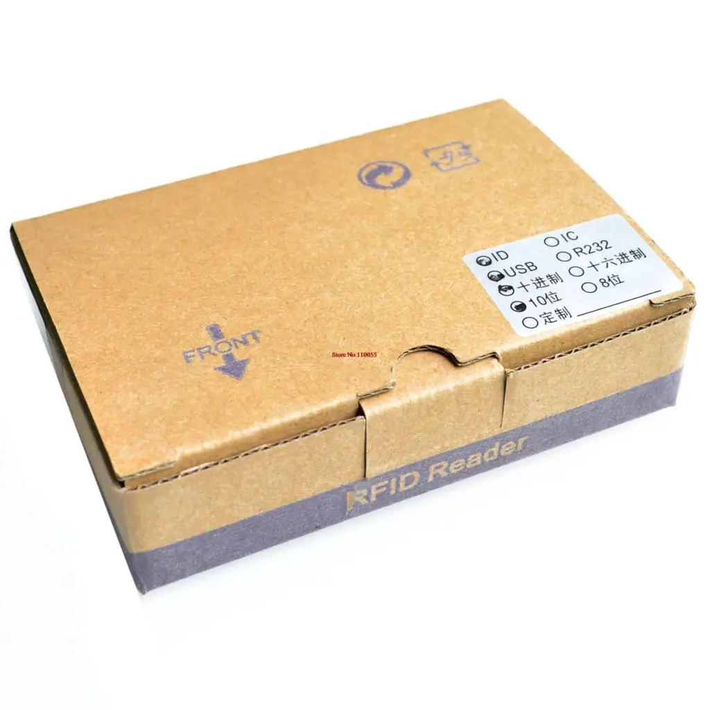 [Простой рот] 125 кГц черный USB датчик приближения Smart rfid id Card Reader EM4100 EM4200 EM4305 T5577 или