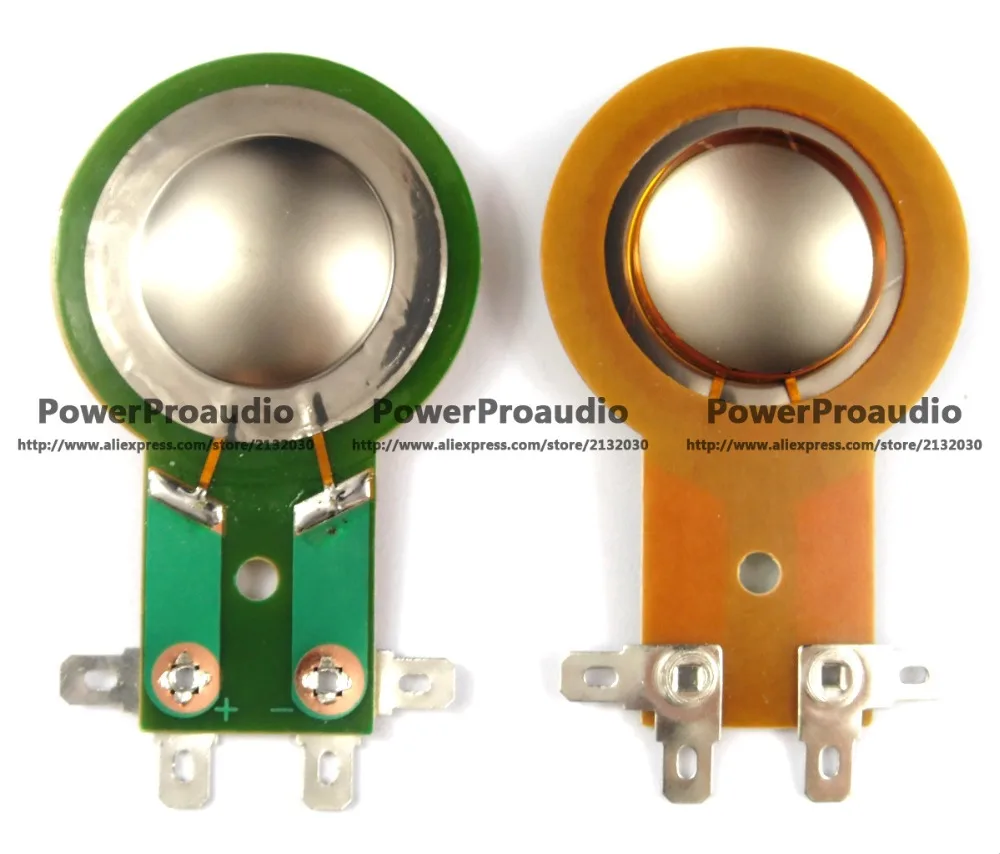 2шт Foster/Fostex титановый купольный твитер диафрагма 4 Ом N30 025N08 025H27 025H30 Fostex Foster N08 H025N08