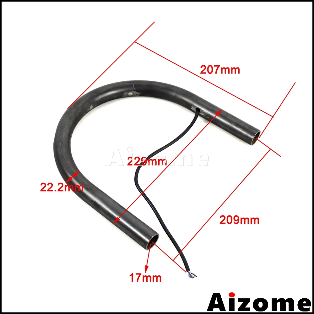 207 мм Кафе Racer LED задний фонарь рамка заднего сиденья обруч петля для Honda BMW Yamaha Suzuki