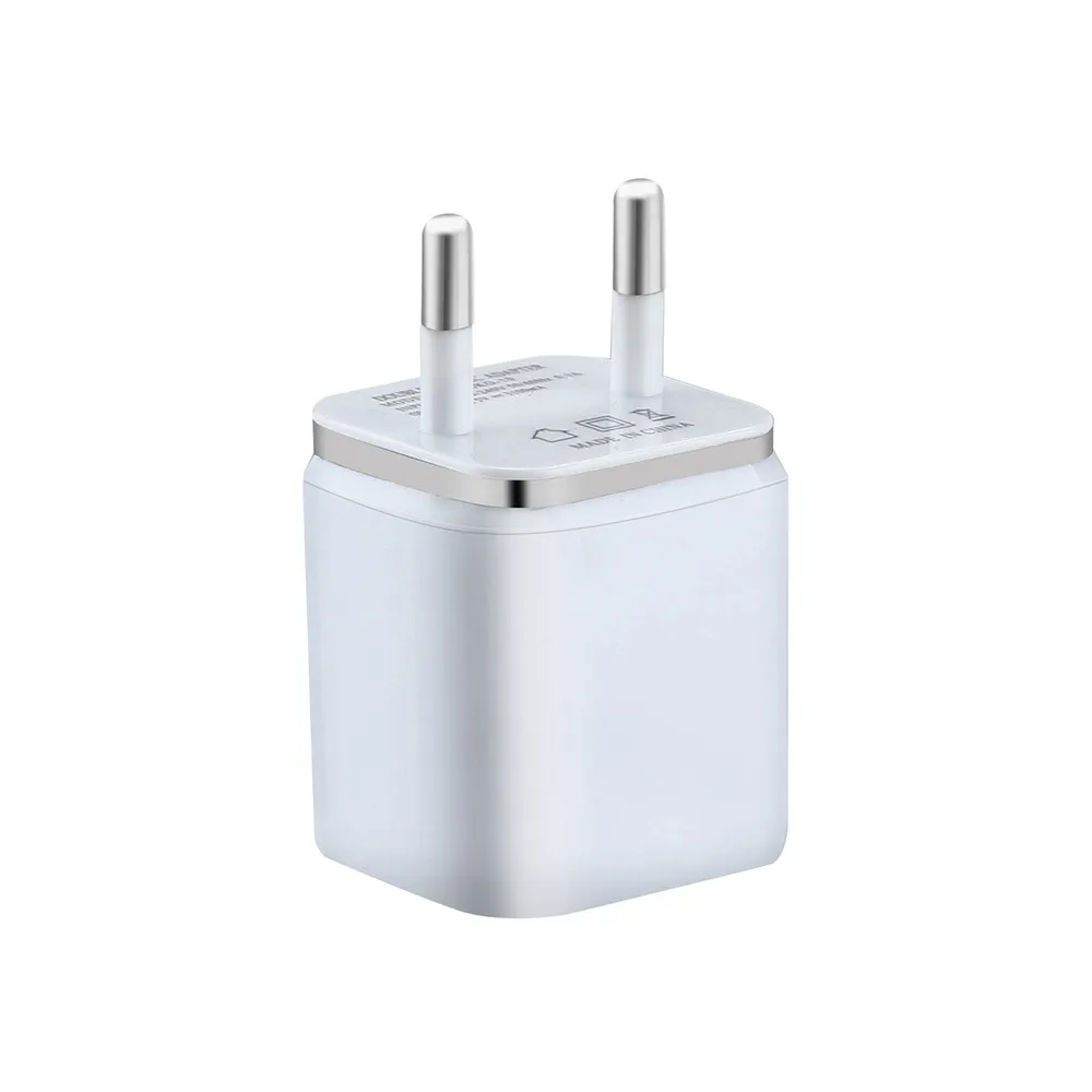 EU US Plug Dual USB зарядное устройство 5 В/2 а Быстрая зарядка USB зарядное устройство планшет универсальный мобильный телефон настенный адаптер для iPhone XS Max