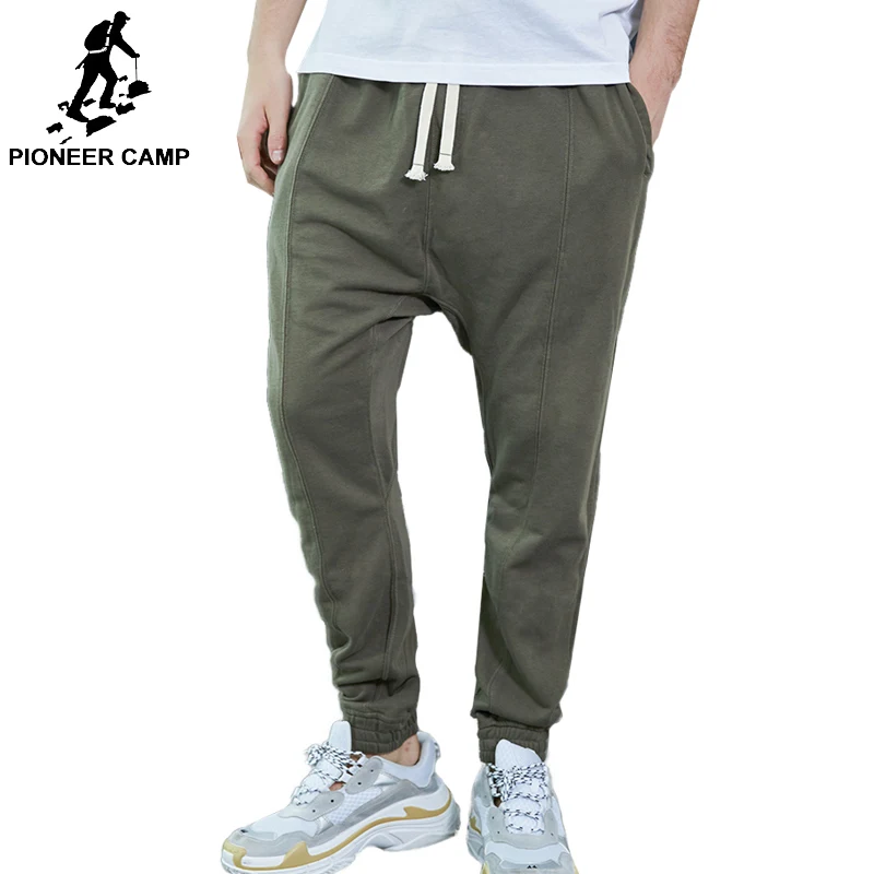 Pioneer Camp однотонные хлопковые шаровары Спортивные Повседневные рабочие брюки с