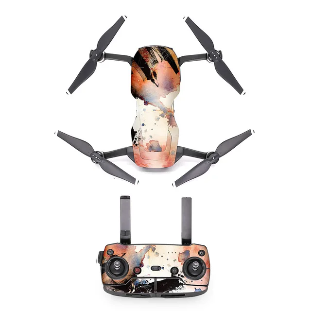 PGYTECH Дрон наклейки водонепроницаемый кожный наклейки для DJI Mavic Air Drone тела наклейки аксессуары - Цвет: D15