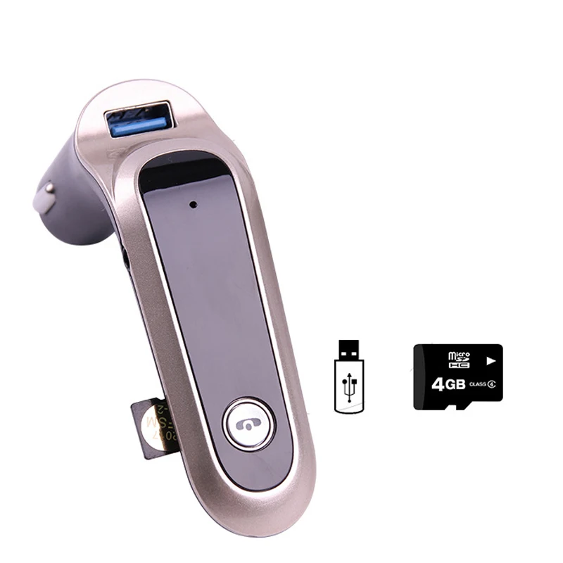Универсальный FM передатчик 2.1A USB модулятор Автомобильный комплект S7 Bluetooth Handsfree MP3
