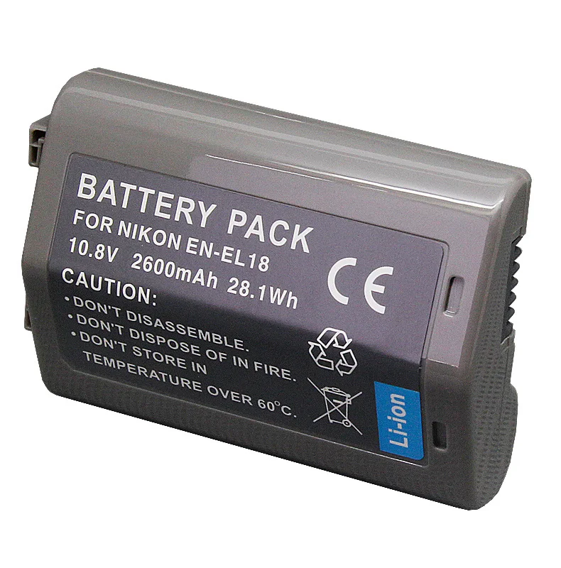 Для Nikon 2600mAh en-el18 battery D4 D4s D5 one-body en-el18a d800 handle | Электроника