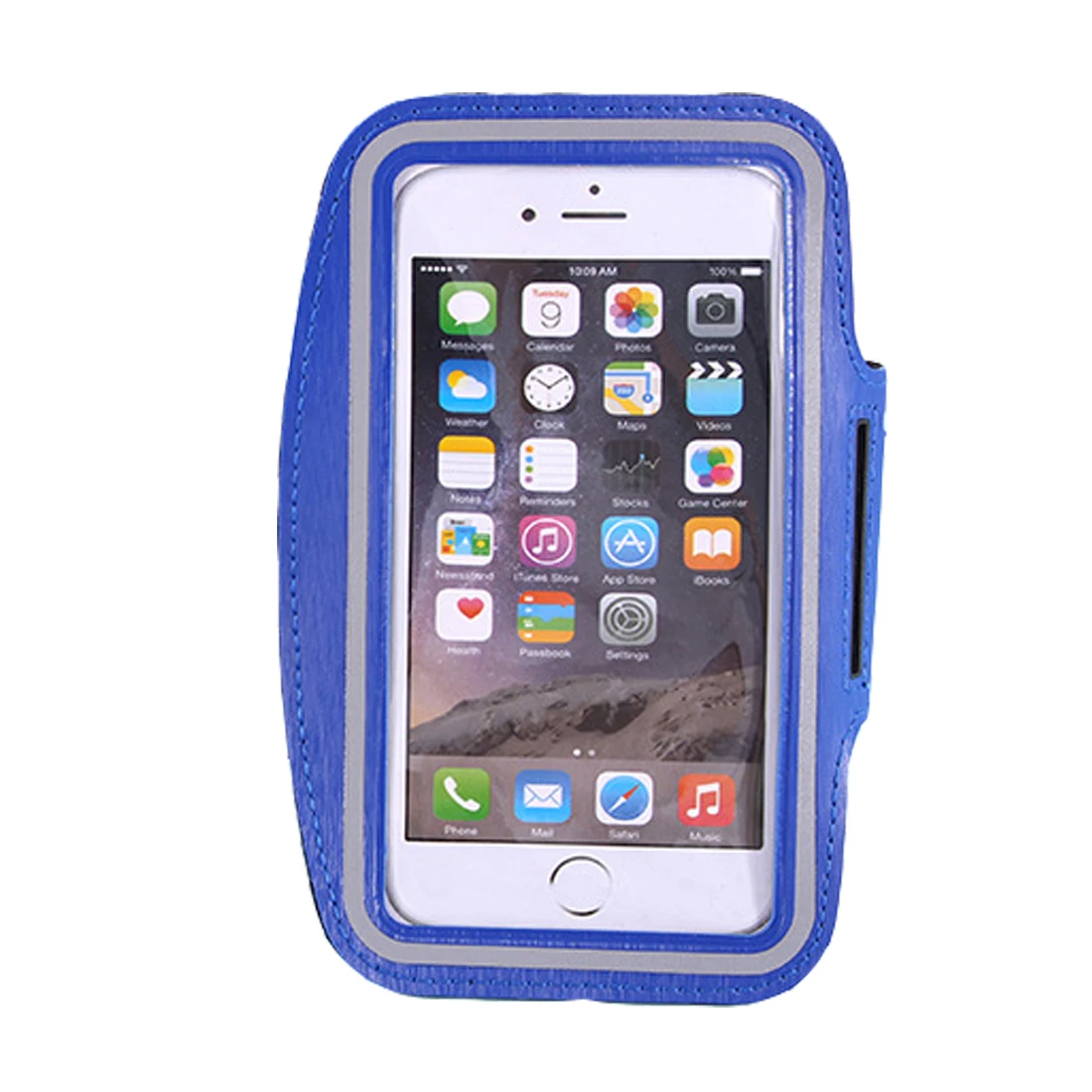 4.7 inch blue Водонепроницаемый универсальный чехол Brassard для бега, спортзала, спорта, нарукавник для мобильного телефона, нарукавник, сумка, держатель для iPhone 6, 7, 8, смартфона - Цвет: 4.7 inch blue