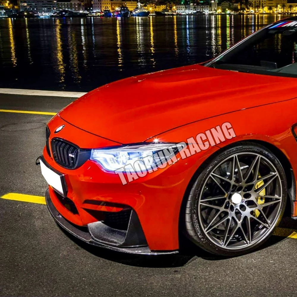 Передний бампер из углеродного волокна с разветвителем для BMW F80 M3 F82 F83 M4 2014 - 2019 |