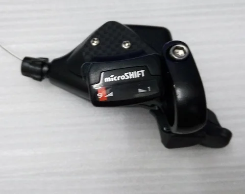 Переключатель скоростей microSHIFT, 9 скоростей, горный Переключатель скоростей 1-9 прав и 1-3 левый боковой велосипед, соединенный переключатель скорости, подходит для Shimano