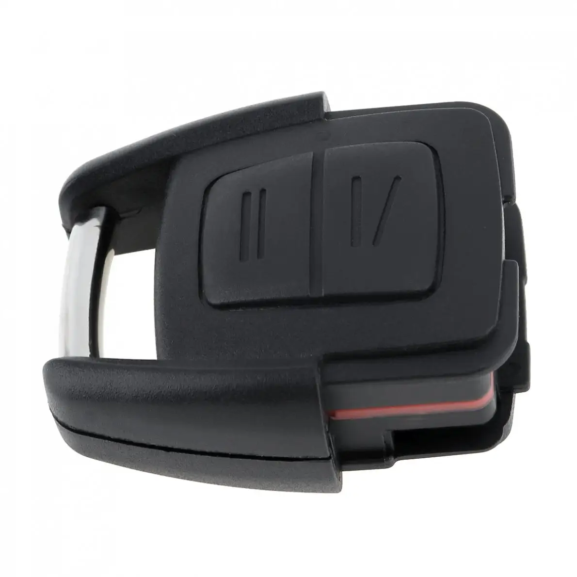 Черный 2 кнопки дистанционного корпуса Нет Чип-ключ для автомобиля крышка Vauxhall /