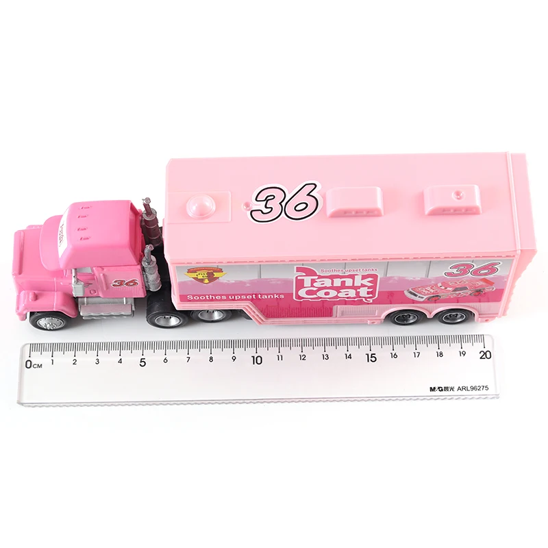 Disney Pixar Cars 3 Cars 2 Крус Рамирез Мак дядя № 51 Dinoco грузовик 1:55 литья под давлением сплава автомобиля Модель подарок на день рождения мальчик малыш