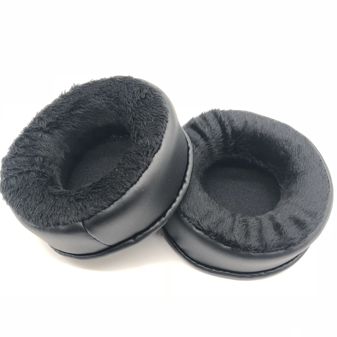 Velour leather Велюр Earpad пены Замена уха подушечки подушки для Superlux HD668B HD681 HD681B HD660 HD668 HD669 запчасти для ремонта наушников - Цвет: Velour leather