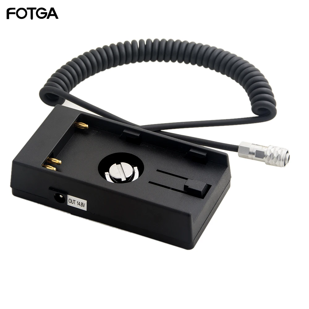 FOTGA 14,8 V U60 подставка для аккумулятора держатель адаптер пластина для BMPCC 4K BMPCC4K камер BP-U30 U60 U90