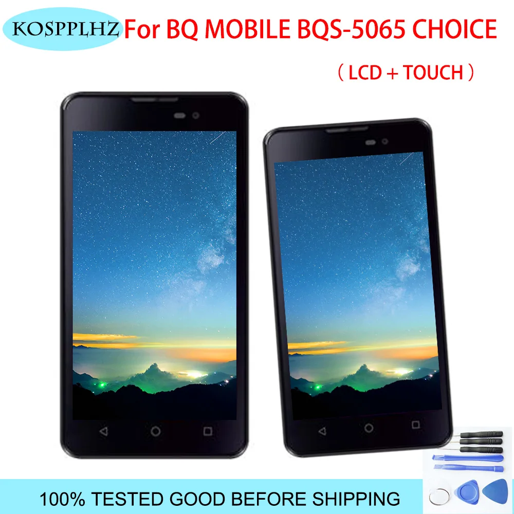 5 0 дюйма для мобильных телефонов BQ на выбор BQS 5065 ЖК дисплей + кодирующий