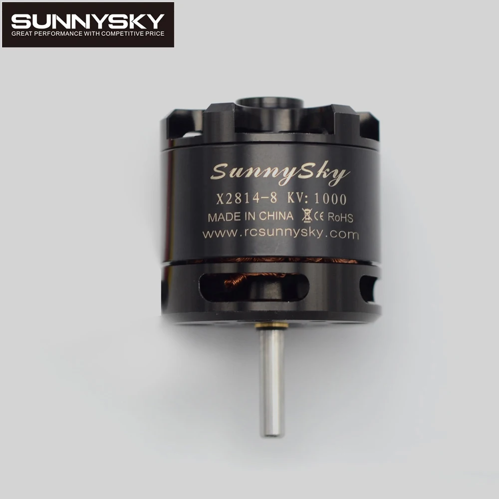 1 шт. SunnySky X2814 серии 900KV 1000KV 1100KV 1250KV 1450KV Outrunner безщеточный мотор для внешнего ротора
