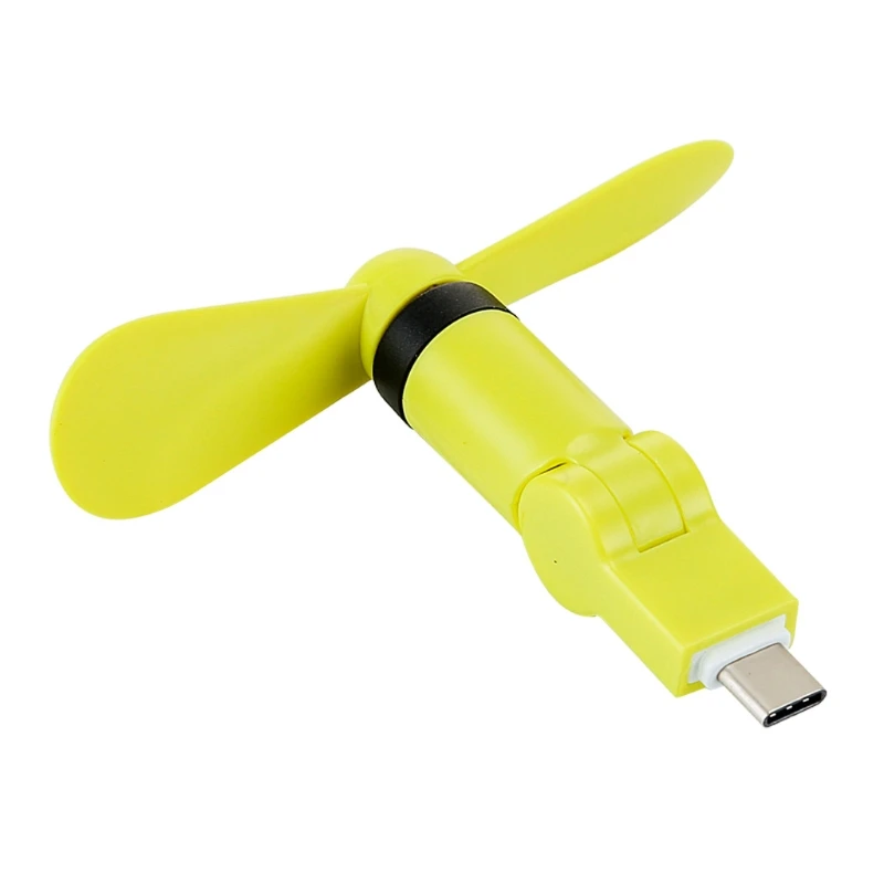 180 градусов вращающийся USB вентилятор Тип C охлаждающий вентилятор USB гаджет для samsung S9 S8 Xiaomi 4C/4S/5/5s Plus/5s huawei P9/P10/P20/P9 plus