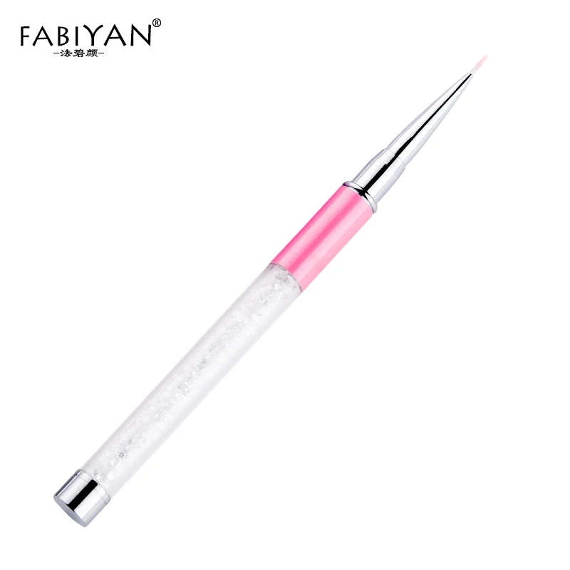 7 мм акриловый металлический УФ Гель лак для ногтей|brush crystal|nail designs toolscrystal brush |