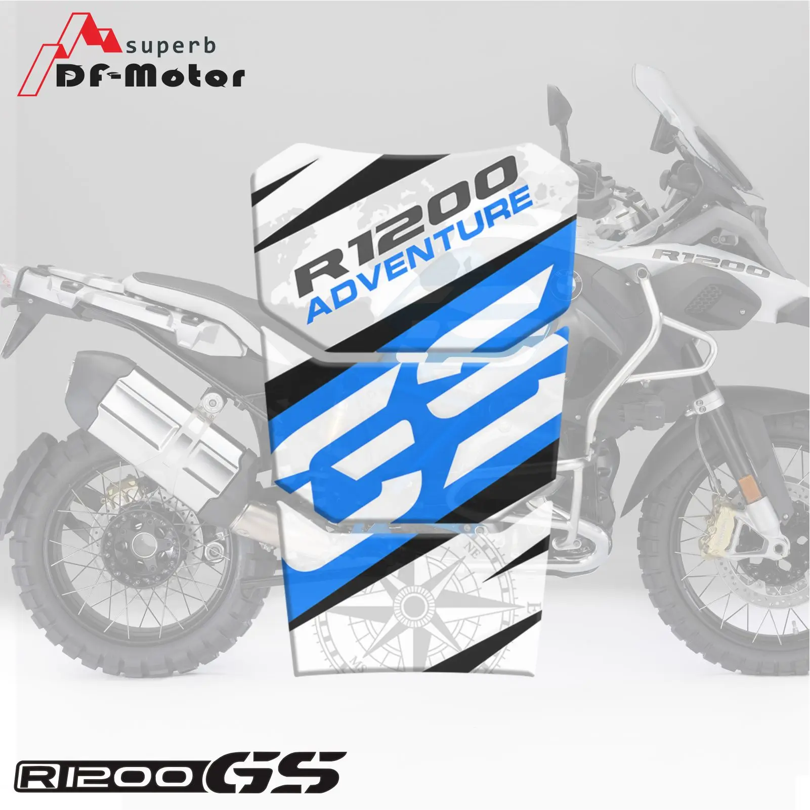 Накладка на бак для BMW R1200 GS ADVENTURE LC 2014 2015 2016 2017 2018 защита газовая крышка