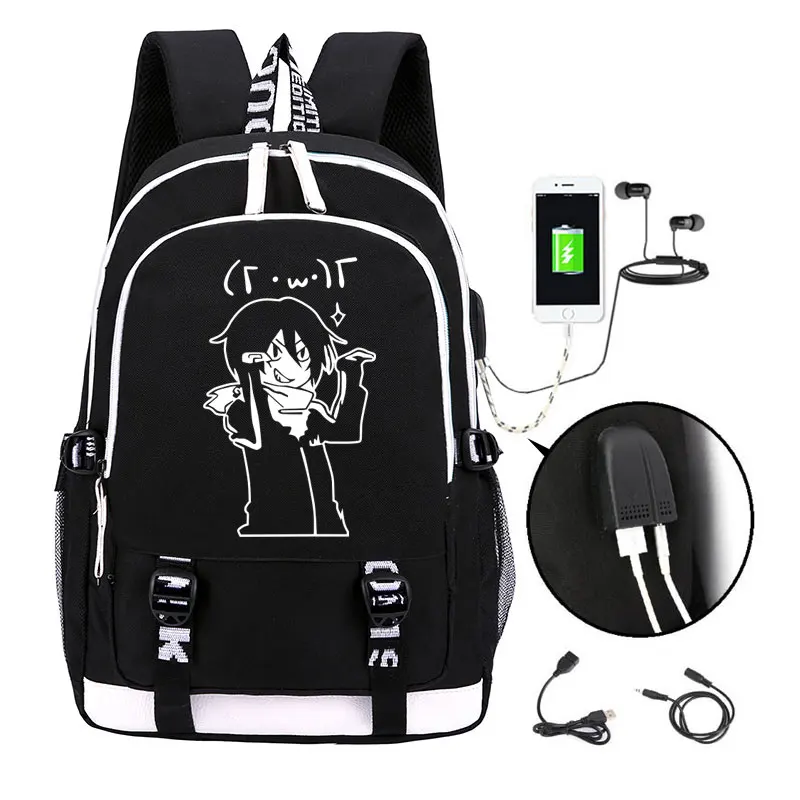 Светящийся рюкзак аниме Noragami ARAGOTO модный мультяшный YATO мужские студенты школьные