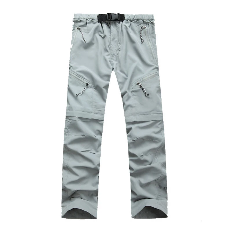 Light Grey Pants TWTOPSE 2 в 1 штаны для велоспорта быстросохнущие Съемные мужские и женские уличные спортивные брюки MTB велосипед велосипедный туризм альпинизм, спуск - Цвет: Light Grey Pants