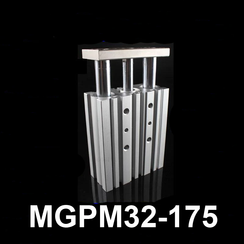 MGPM32-175 диаметр 32 мм ход 175 компактный направляющий воздушный цилиндр двойного