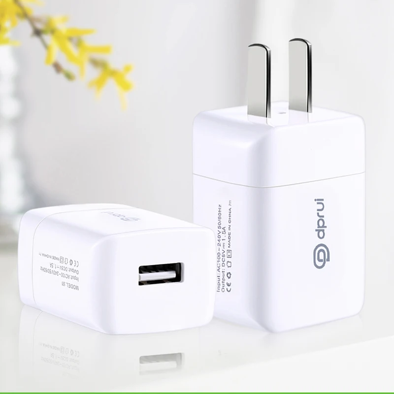 DPRUI 2018 качество Новый USB зарядное устройство для iPhone iPad samsung адаптер 5 В в/1.5A