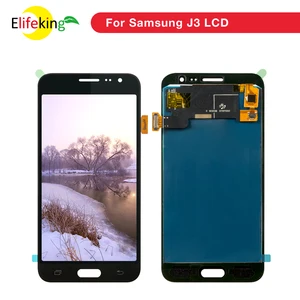 10pcslot mobile phone spare parts lcd display for samsung j3 j320 display j320m j320p j320f touch screen digitizer assembly free global shipping