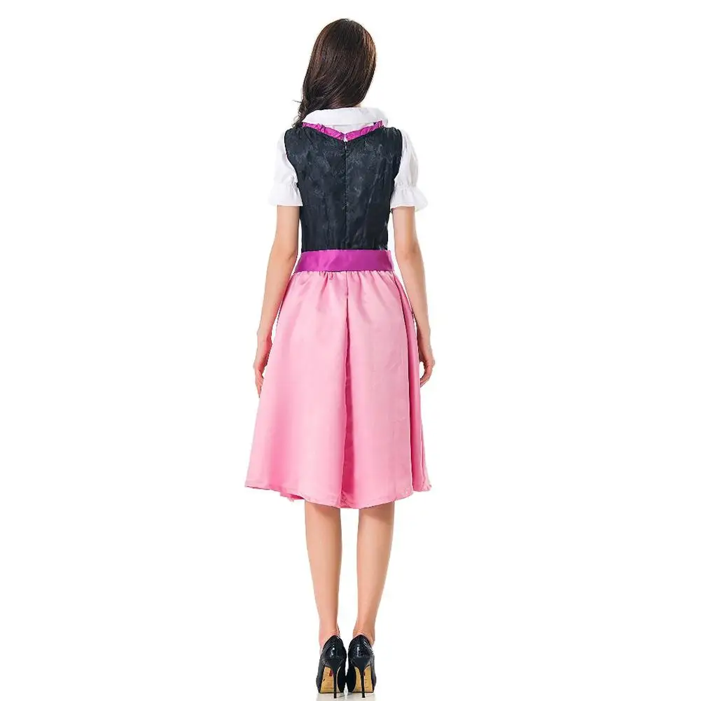 Модная одежда для Хэллоуина женская платья Октоберфеста Dirndl платье традиционный