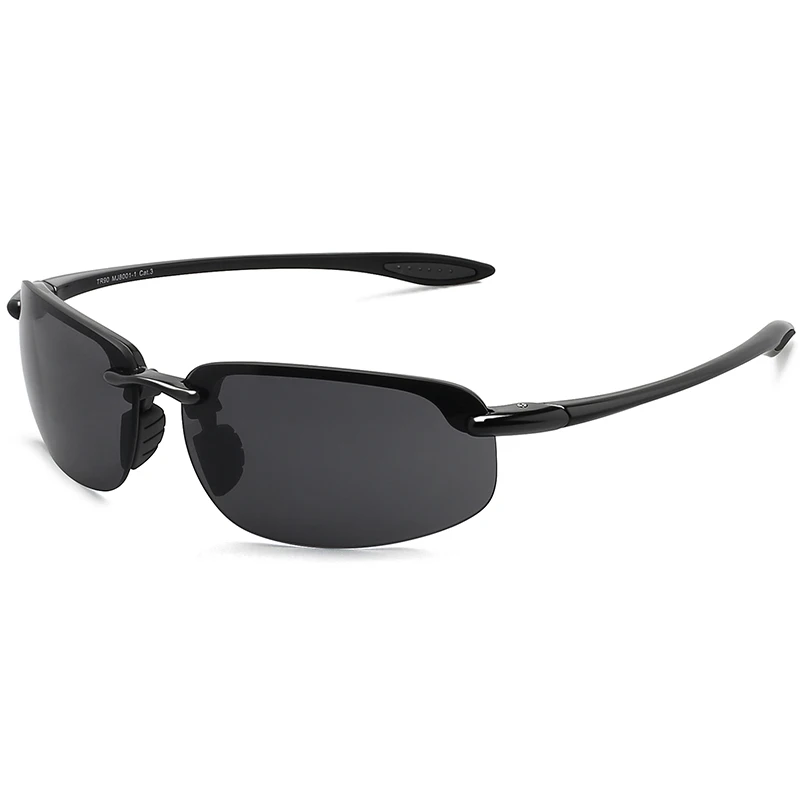 Классические спортивные солнцезащитные очки для мужчин и женщин, для вождения, бега, без оправы, ультралегкие очки в оправе, мужские солнцез...