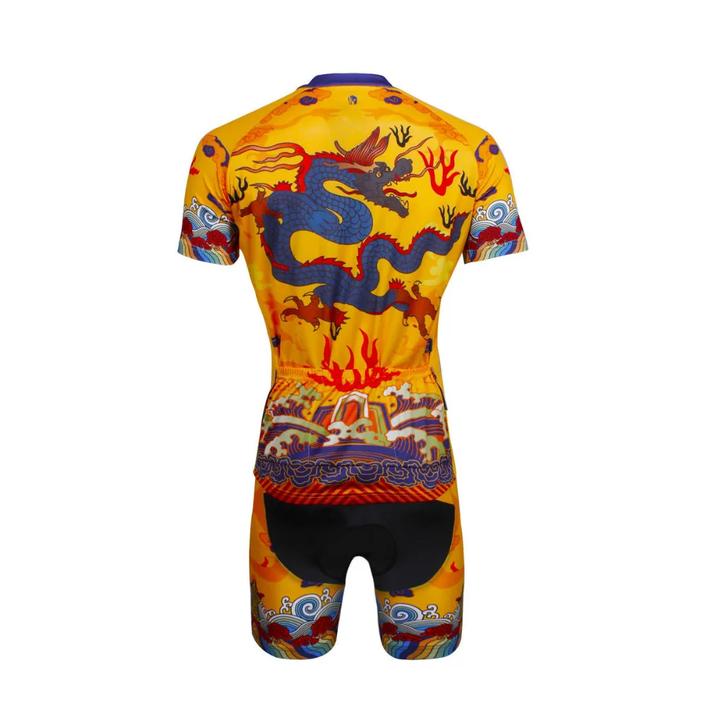 Бесплатная доставка китайский рисунок тотемного дракона Мужская полиэфирная